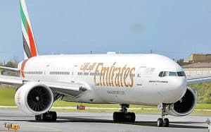 Senador del PAN busca suspender vuelo Mexico-Barcelona de Emiratos Airlines: Foto: Milenio