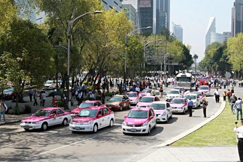 Taxistas anuncian manifestaciones en CDMX para el próximo lunes 7 de octubre