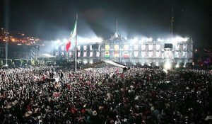 Festejo del 15 de septiembre en Toluca