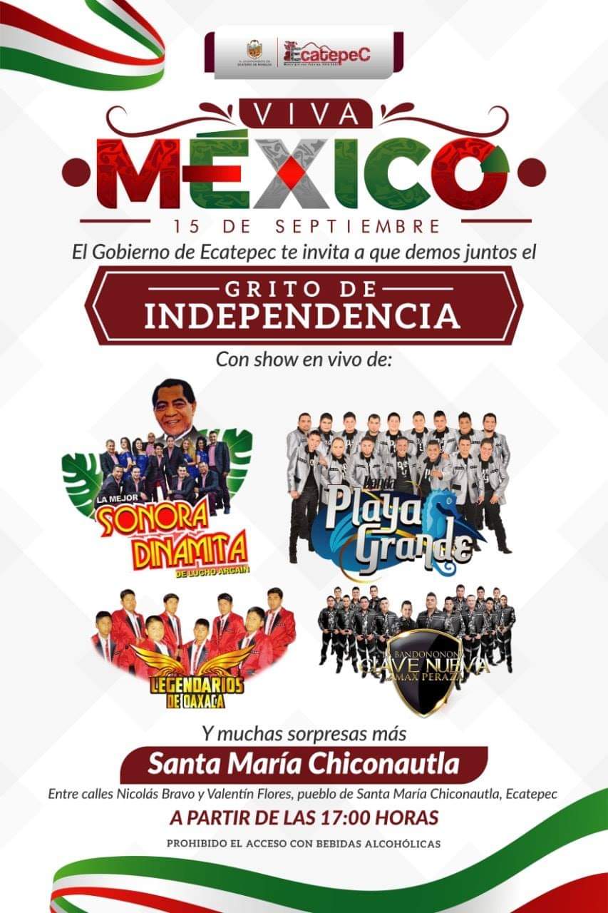 15 de septiembre en Ecatepec 2019