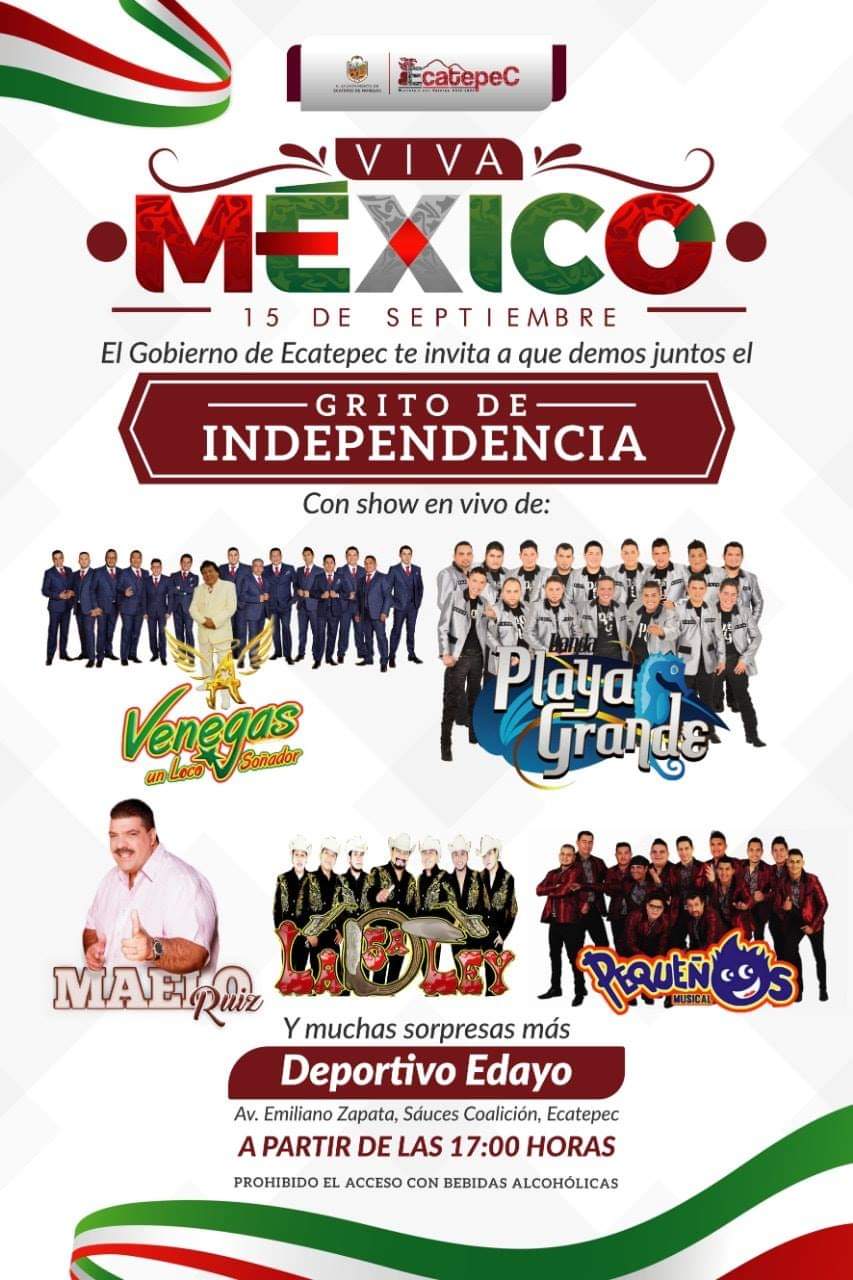 15 de septiembre en Ecatepec 2019