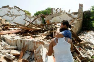 Reconstrucción en Oaxaca por terremoto