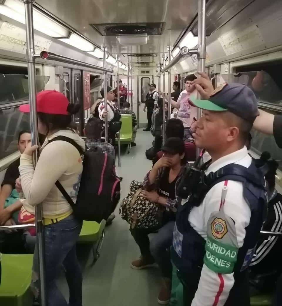 Cuántos robos se registran dentro del Metro