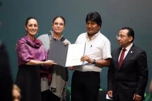 Evo Morales huésped distinguido