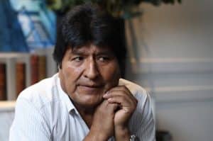 Evo Morales se va de México