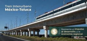 Reinicia SCT construcción del tren interurbano México-Toluca