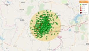 enjambre sísmico en Michoacán