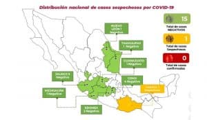 nuevo caso sospechoso de coronavirus COVID-19