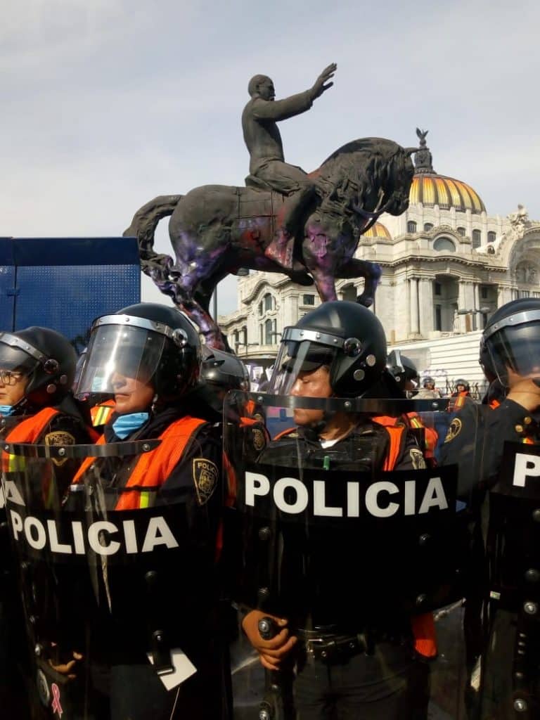 Mujeres mexicanas protagonizan jornada histórica de protestas