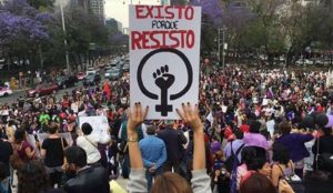 Marchas por el Día Internacional de la Mujer en México