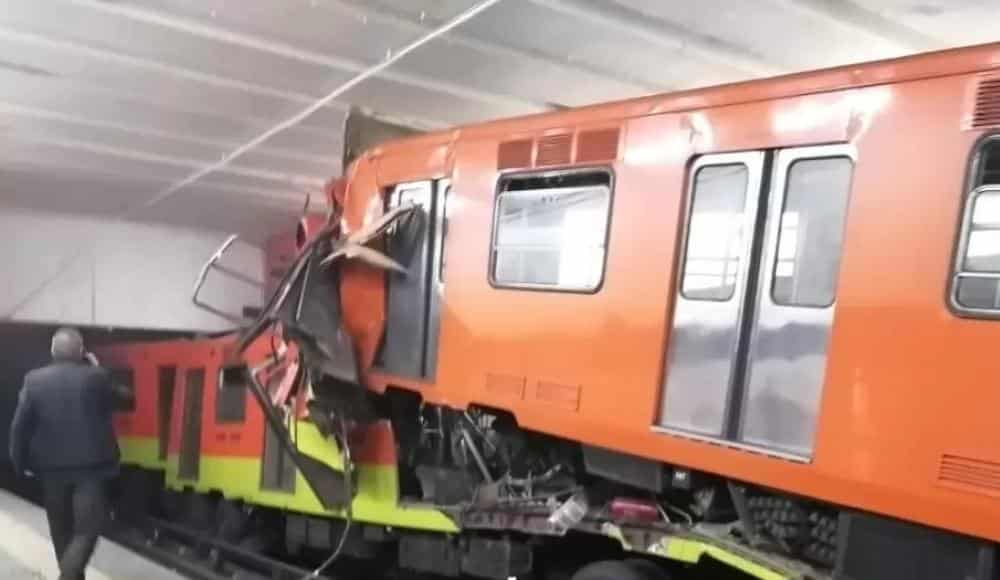 Omisiones de operación provocaron choque de trenes en metro Tacubaya
