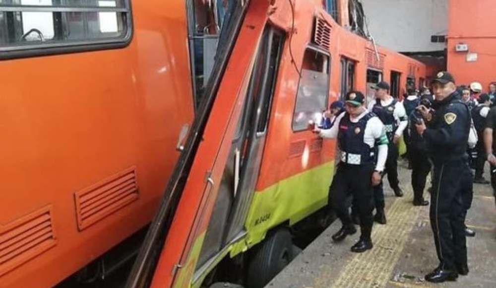 Detienen a dos trabajadores del Metro por choque de trenes en Tacubaya