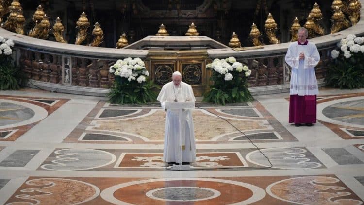 Pope Francis delivers his 'Urbi et Orbi' message on Easter SundayPope Francis delivers his 'Urbi et Orbi' message on Easter Sunday (Vatican Media)