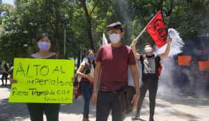 Grupos anarquistas protestan en CDMX por George Floyd y Giovanni López