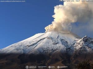 Comité Científico analiza la actividad reciente del Popocatépetl
