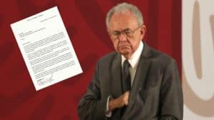 carta de renuncia de Javier Jiménez Espriú