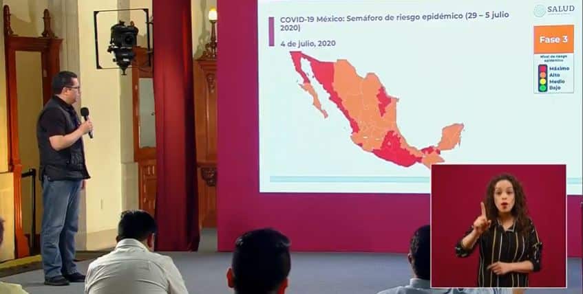 coronavirus en México al 4 de julio portada