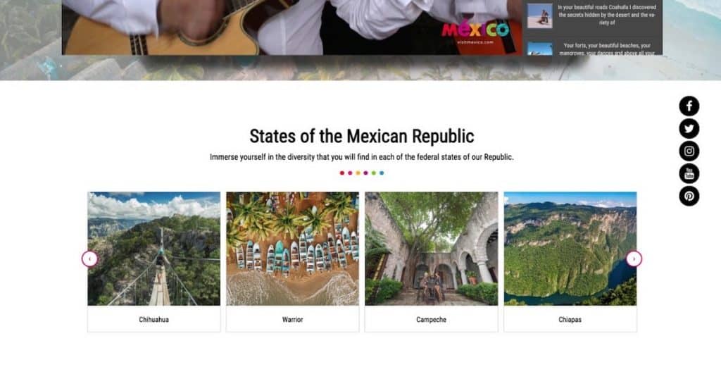 errores de traducción en VisitMexico
