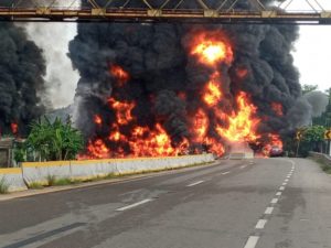 Explosión de pipa en Tabasco