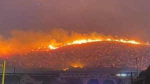 alerta en Baja California por riesgo de incendios