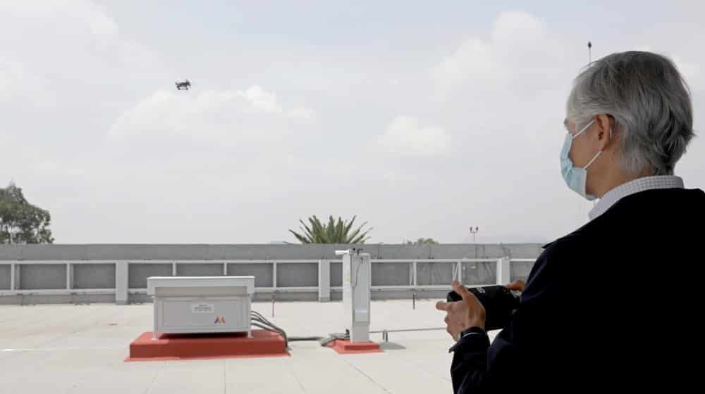 drones vigilan colonias del estado de méxico