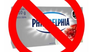 Por qué prohibieron la venta de queso Philadelphia