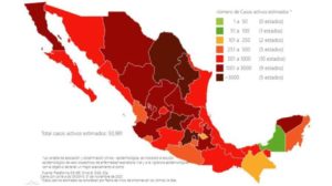 coronavirus en México al 1 de noviembre