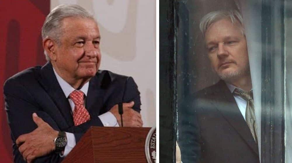 AMLO ofrece asilo político a Julian Assange