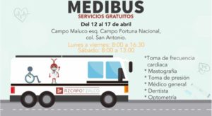 servicios médicos gratuitos a Azcapotzalco