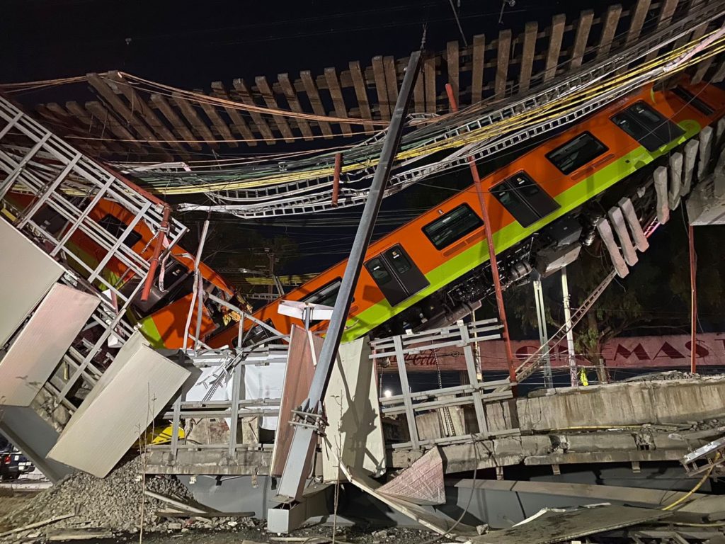 cifra de muertos tras accidente en Línea 12 del Metro