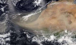 Polvo del Sahara llegará a México