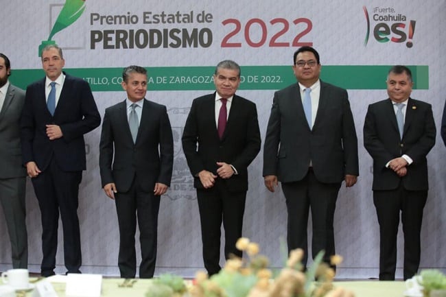 Coahuila Premio Estatal Periodismo 2022