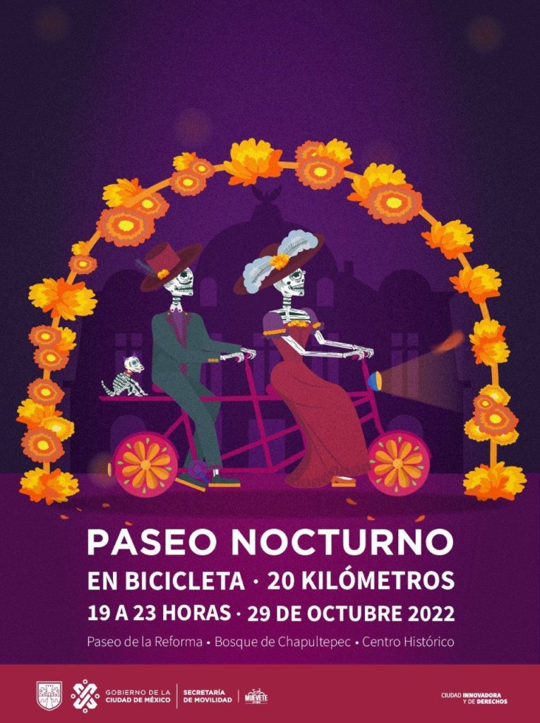 Invita SEMOVI al Paseo Nocturno con motivo del Día de Muertos - News Report  MX