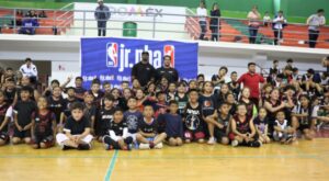 Realizan clínica Jr. NBA en la ciudad deportiva Edoméx