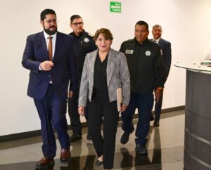 La Gobernadora Delfina Gómez encabeza la Mesa de Coordinación para la Construcción de la Paz en el C5 de Ecatepec