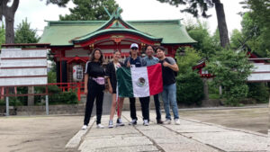 Cinco estudiantes de UTSJR complementan estudios en Japón