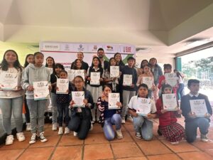 Premian a ganadores del Concurso Estatal de Dibujo de Cultura Turística Infantil