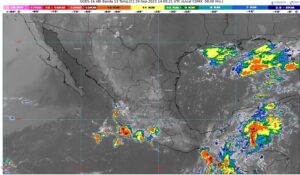 Se pronostican lluvias intensas para regiones de Chiapas, Colima, Jalisco y Tabasco