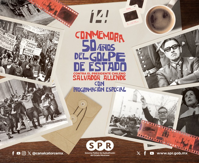 Canal Catorce conmemora 50 años del golpe de Estado contra el presidente chileno Salvador Allende con programación especial