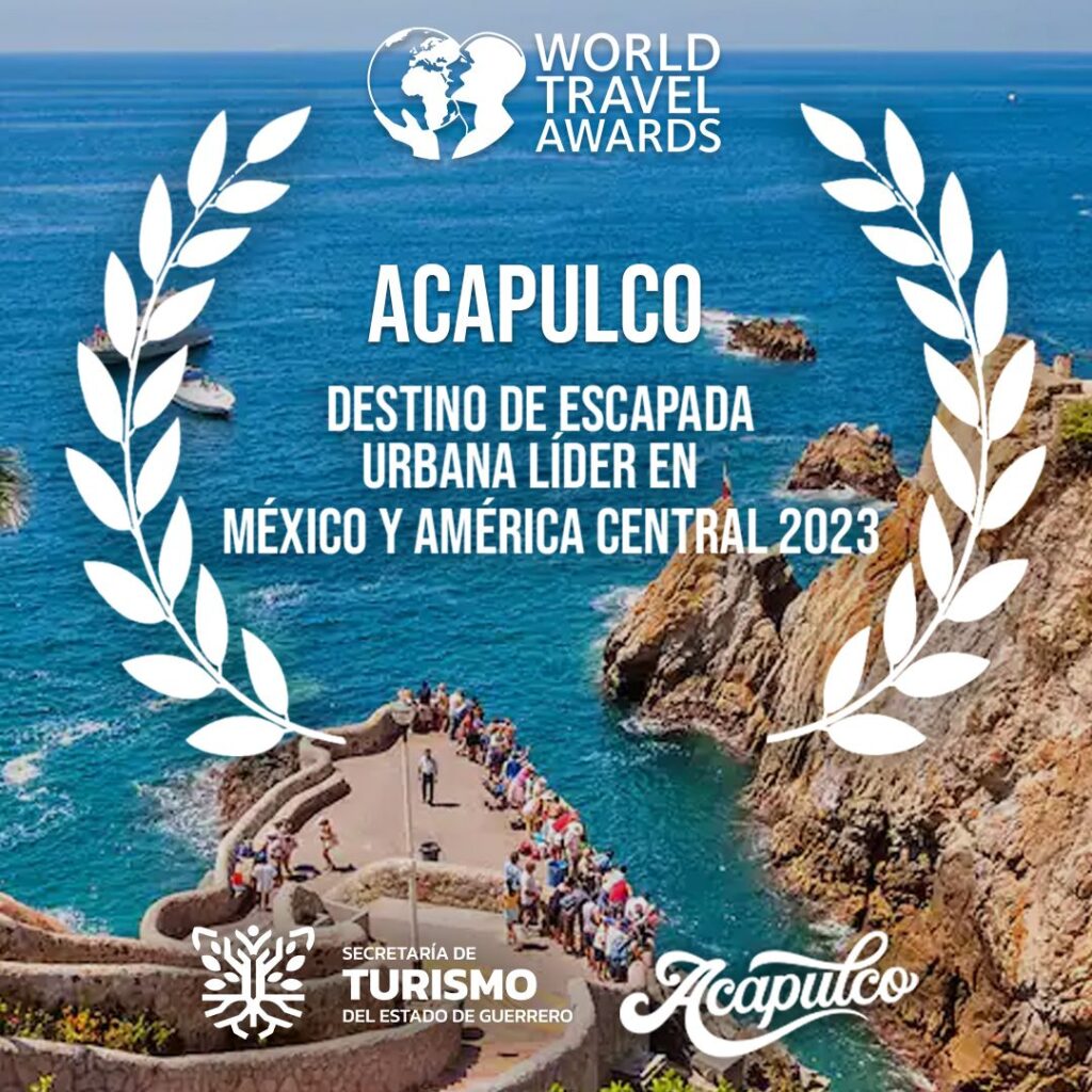 Acapulco brilla en el escenario mundial: doble premio en los World Travel Awards 2023