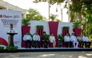 Con fervor, gallardía y amor a México y Quintana Roo, inician las Fiestas Patrias 2023