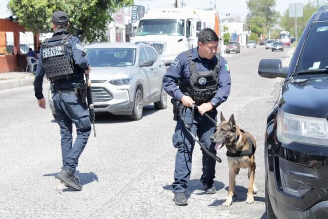 Operativos de la Policía Estatal continúan en zonas focalizadas de Hermosillo