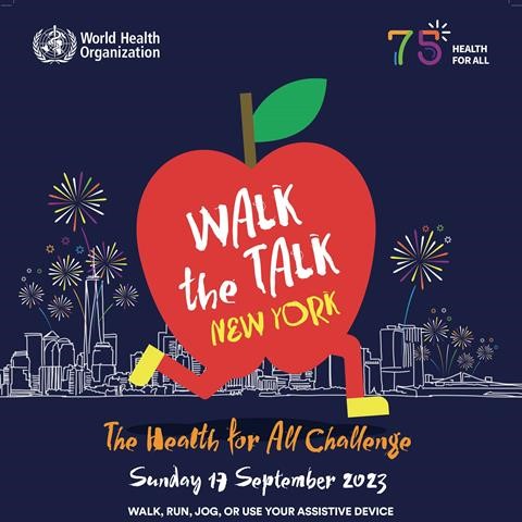 The Walk the Talk New York: Health for All Challenge