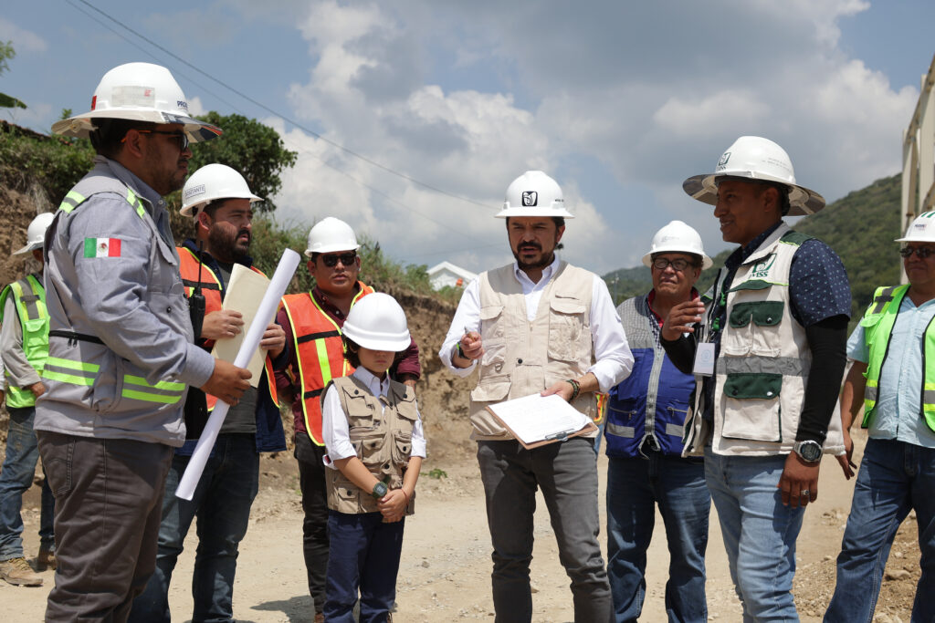 Supervisa Zoé Robledo avances de la obra del nuevo hospital del IMSS en Tuxtla Gutiérrez
