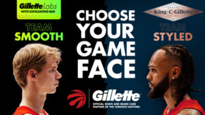 Gillette returns as the Official Shave and Beard Care Partner of the Toronto Raptors
