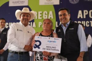 Entrega SEDEA apoyos del programa Contigo en Concurrencia en el municipio de Querétaro