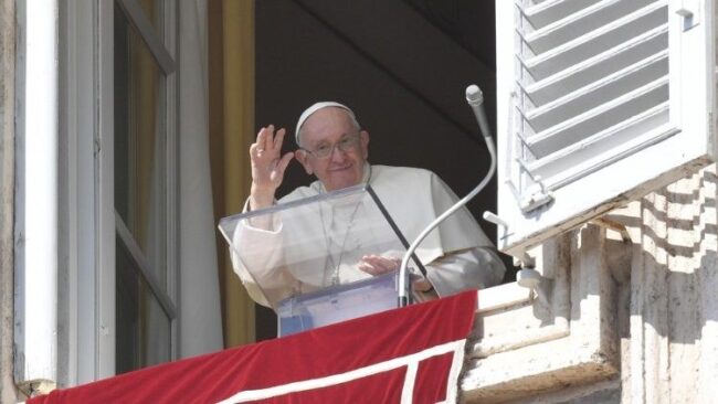 Ángelus del Papa: Que la gratitud sea la luz que surja siempre de nuestro corazón