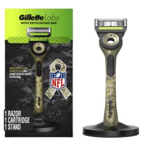 Gillette Honors Service Members and Families With New GilletteLabs NFL Salute to Service Razor