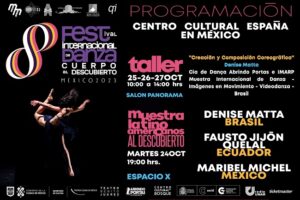 El Festival Internacional de Danza “Cuerpo al Descubierto” llega a su octava edición