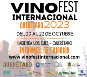 Vinofest Internacional 2023 en Querétaro